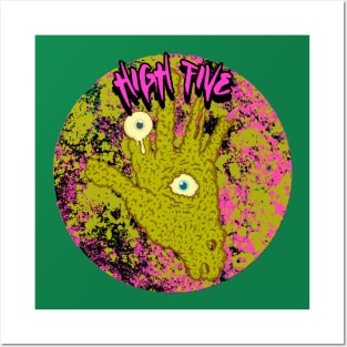 High Five Graphic Posters and Art